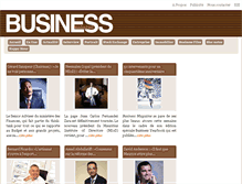 Tablet Screenshot of businessmag.mu